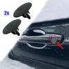 2Pcs For Kia Ceed ED JD Rio UB YB Sportage SL Cerato TD YD Optima TF Car Door Handle Key Hole KeyHole Cap Plug Trim Cover Clips