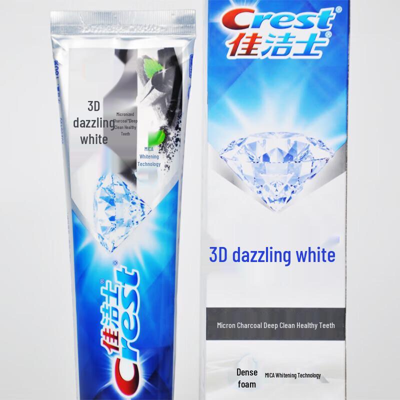 Crest 3D White Toothpaste with Micro Charcoal