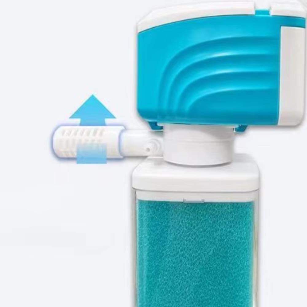 Мощный всасывающий погружной фильтр с защитой от обратного потока, туалетный фильтр для аквариума