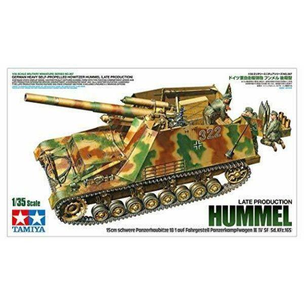 Tamiya German Hummel Late Type Plastic Model Kit NEW from Japan