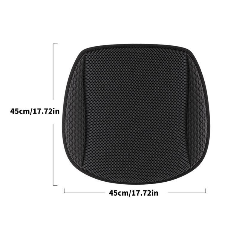 Car Seat Coolers Pad 5 Strong Fans 15 Second Rapid Cooling Vehicle Seat Coolers for Drivers Passenger Homes Office Use