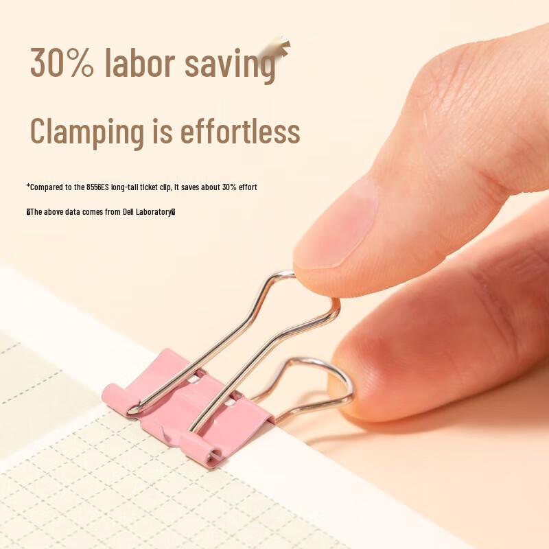 Deli DP706 15mm Effort-Saving Binder Clips
