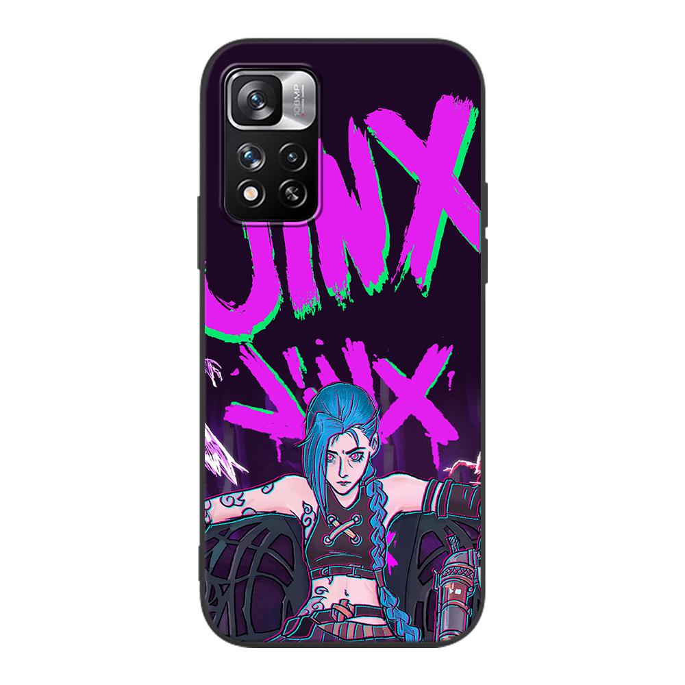 Чехол с рисунком Arcane Game для Xiaomi Redmi Note 9S 9 11 10 8 Pro 9C 9 K40 9A 7 8T 7A 9T, мягкий силиконовый чехол, черный чехол для телефона