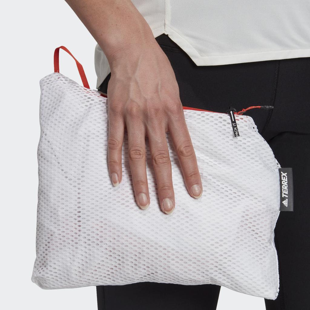 Adidas Куртка с капюшоном и боковыми разрезами Color Block, женская, белая FT7932