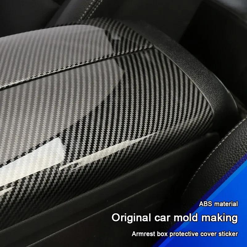 Car Parts Center Console Tidying Armrest Box Panel Trim Cover Frame For Mercedes-Benz C E Class GLC W205 W213 X254 Car Accessory