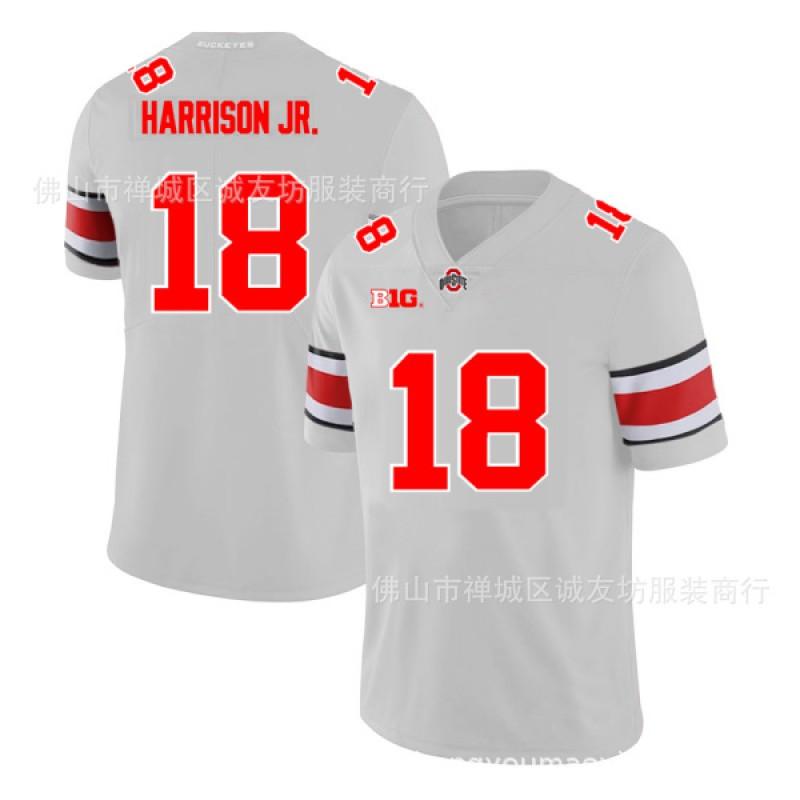 NCAA Ohio State Buckeyes 18 HARRISON JR. Баскетбольная форма Мужская Спортивная Командная форма