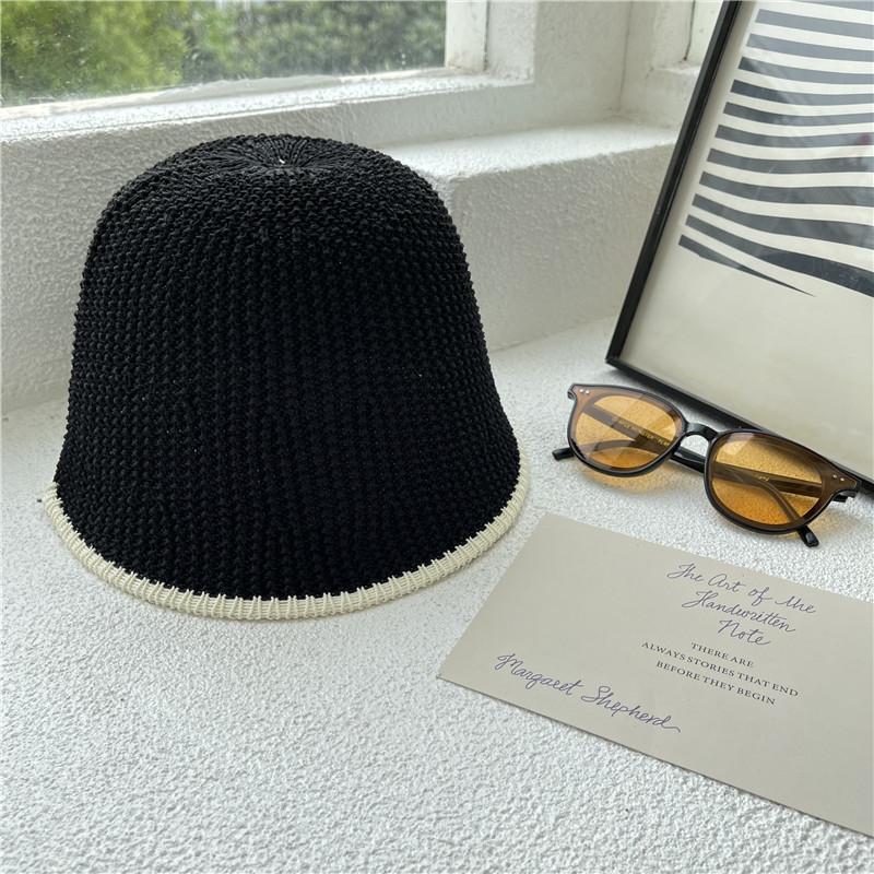 Стильная женская шляпа-рыбачка с широкими полями, круглая соломенная шляпа от солнца, подтягивающая лицо, корейская версия, уличная пляжная кепка