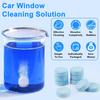 Solid Windshield Washer Tablets Professional Grade Windshield Cleaner Concentrated Cleaning