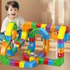 Волшебный Трек Куб Детский Развивающий Высокоскоростной Поезд Игрушка DIY Строительные Блоки для Мальчиков и Девочек Интеллектуальное Развитие День Рождения