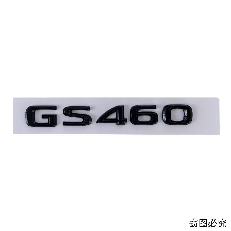 FDL4 ABS Car Body Letter Sticker Decal Rear Trunk Badge Emblem Accessories for Lexus GS300 GS350 GS430 GS460 GS400