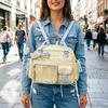 Новый милый itabag в стиле Y2K, рюкзак большой вместимости для выставки комиксов, прозрачная сумка через плечо для милой девушки, сумка через плечо для демонстрации значков DIY