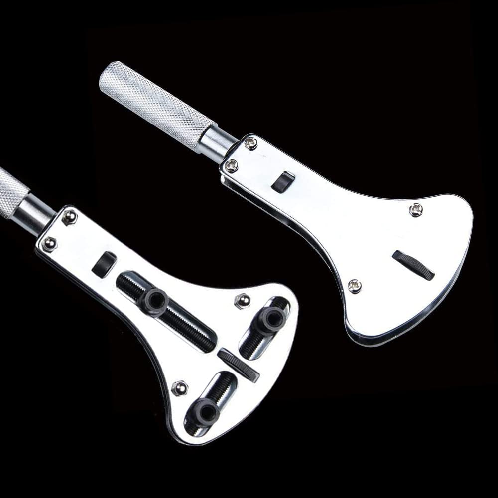 Samcos поддержка часов открывалка фиксирующая подставка часы совместимы с большой задней крышкой аккумулятор инструмент, 3-точечный + набор, инструмент, часы, снятие, замена,