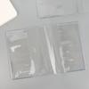 Durable A5/A6 Notebook Protective Sleeve Transparent PVC Scrapbooking Cover Waterproof Book Cover Agenda Planner