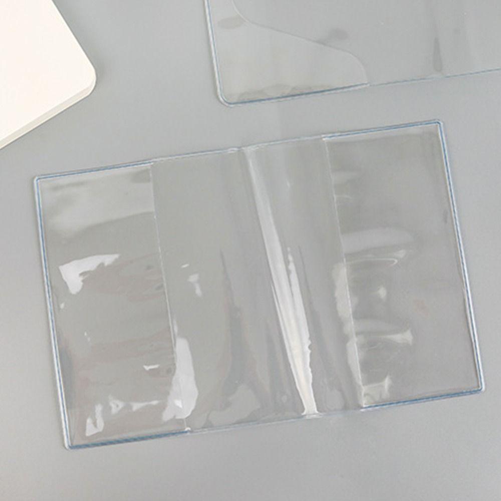 PVC Book Cover A5/A6 Scrapbooking Cover Durable Notebook Protective Sleeve Agenda Planner