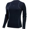Dri-Fit Running Division Повседневный Удобный Универсальный Топ Для Фитнеса С Длинным Рукавом Женские Топы Черный FV6419-010