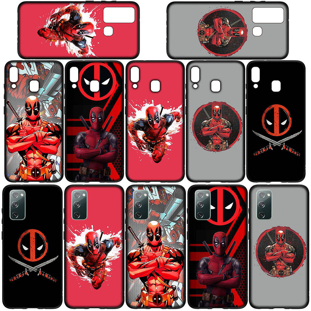 Чехол для телефона для iPhone 17 16 15 Xiaomi Poco F8 F7 F6 X7 X6 M8 C85 C75 C71 Redmi Note 14 13 12 11 Pro Max A3 A4 14C 13C 15C Дэдпул Комиксы Marvel Обложка