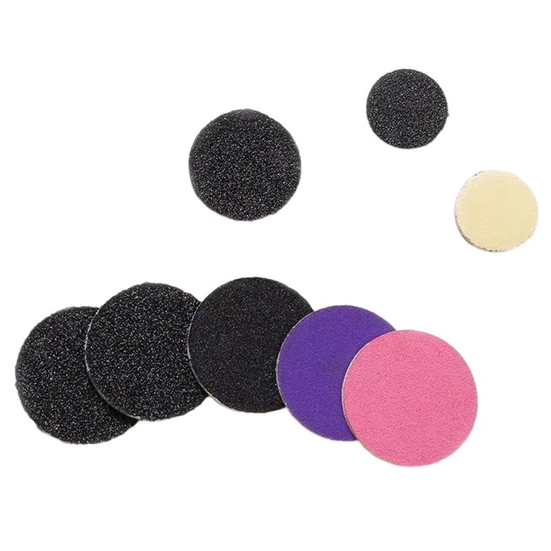 60 шт., шлифовальный диск для наждачной бумаги, электрические шлифовальные напильники для шлифовки омертвевшей кожи ног