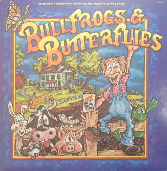 LP Record CANDLE & AGAPE FORCE - Bullfrogs & Butterflies BWR2010 Birdwing Record 1978 Canada Children's Used