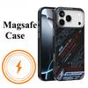 Бизнес Премиум Минималистичный Ультратонкий Углеродное Волокно для Magsafe Чехол для IPhone 17 Pro Max 16 15 14 Нескользящий Защита от Падений Защитная Крышка для Беспроводной Зарядки