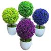 Artificial Mini Grass Ball Bonsai for Living Room or Bedroom Decoration