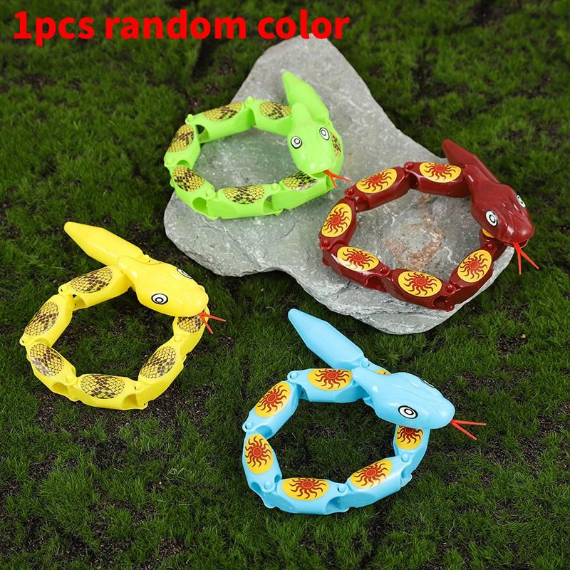 Snake Twisting Plastic Animal Toy For Children Cartoon Decoration Gift Durable