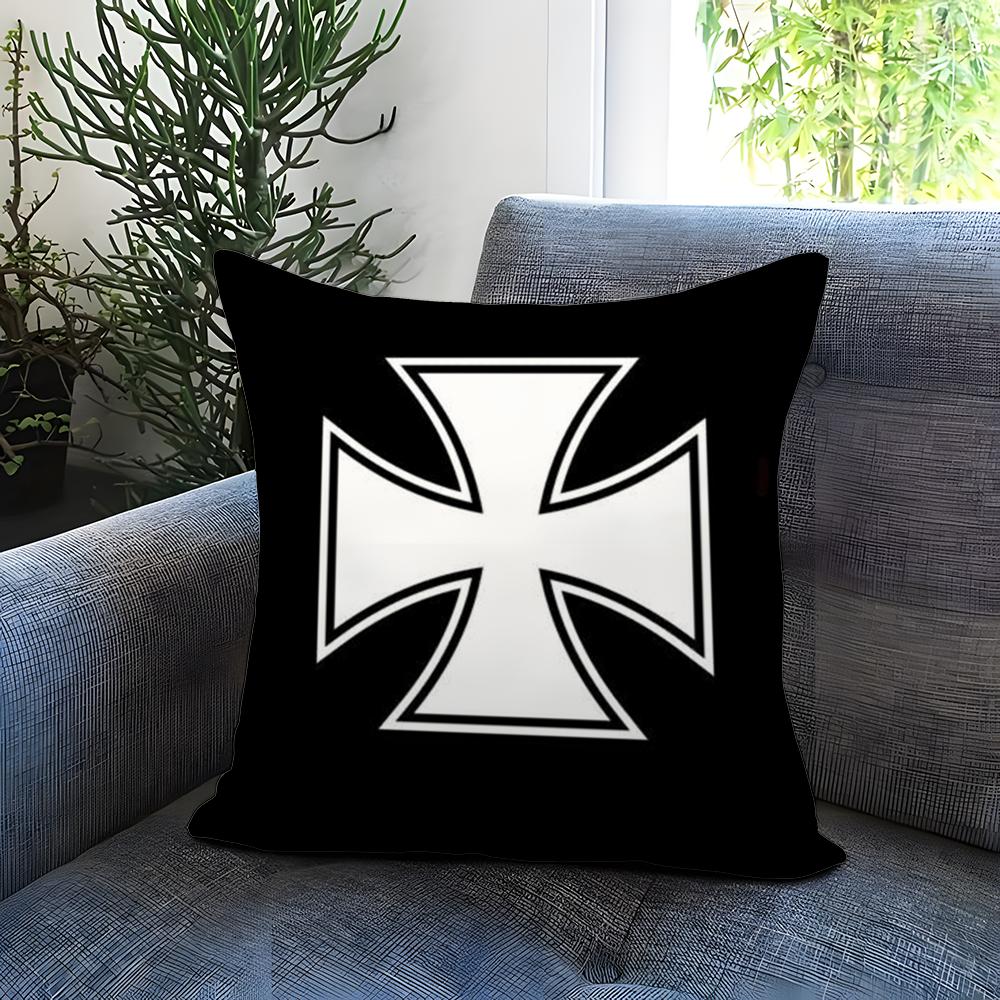 W-West Coast C-Choppers Cushion Cover Comfortable Reversible Pillow Cover Ideal for Car Sofa Bedroom & Beyond