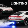1:24 Porsche Panamera Версия для гоночной трассы Модель гоночного автомобиля из сплава Имитация Серия «Звук и Свет» Игрушки Подарки Коллекция Украшения
