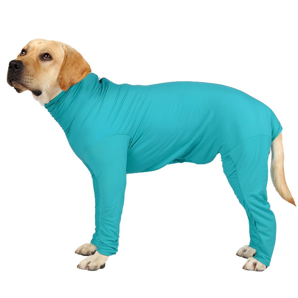 Long-sleeved Pet Dog Jumpsuit Breathable Dog Soothing Clothes Four Legged Clothes Home Wear
