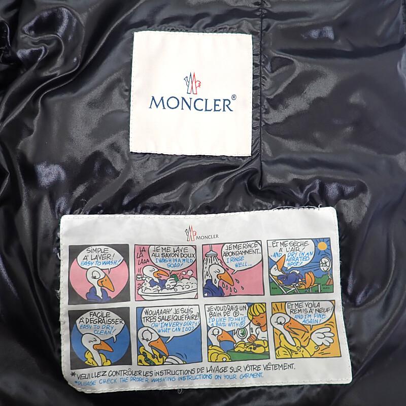 Moncler H20931C00069_C0065 Пуховик черный Нейлон Женский