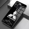 Чехол для телефона JDM B-B-MitsubishiES для IPhone 17 Pro Max 16 15 14 Pro Max 13 11 X Xs Xr 8 7Plus Стеклянная крышка
