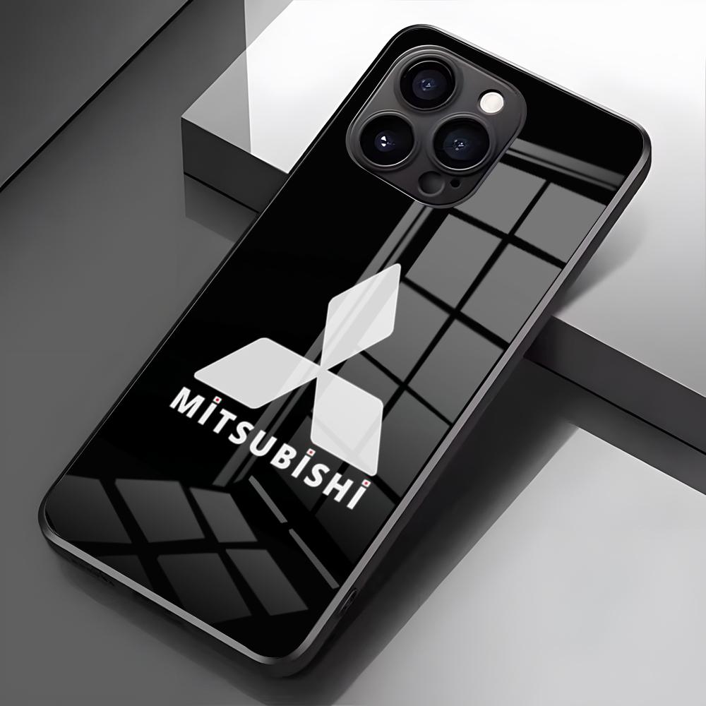 Чехол для телефона JDM B-B-MitsubishiES для IPhone 17 Pro Max 16 15 14 Pro Max 13 11 X Xs Xr 8 7Plus Стеклянная крышка