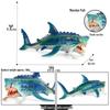 Модель доисторического морского животного: Король Дракон Динозавр Слиходен, Мозазавр, Дунклеостей, Плезиозавр