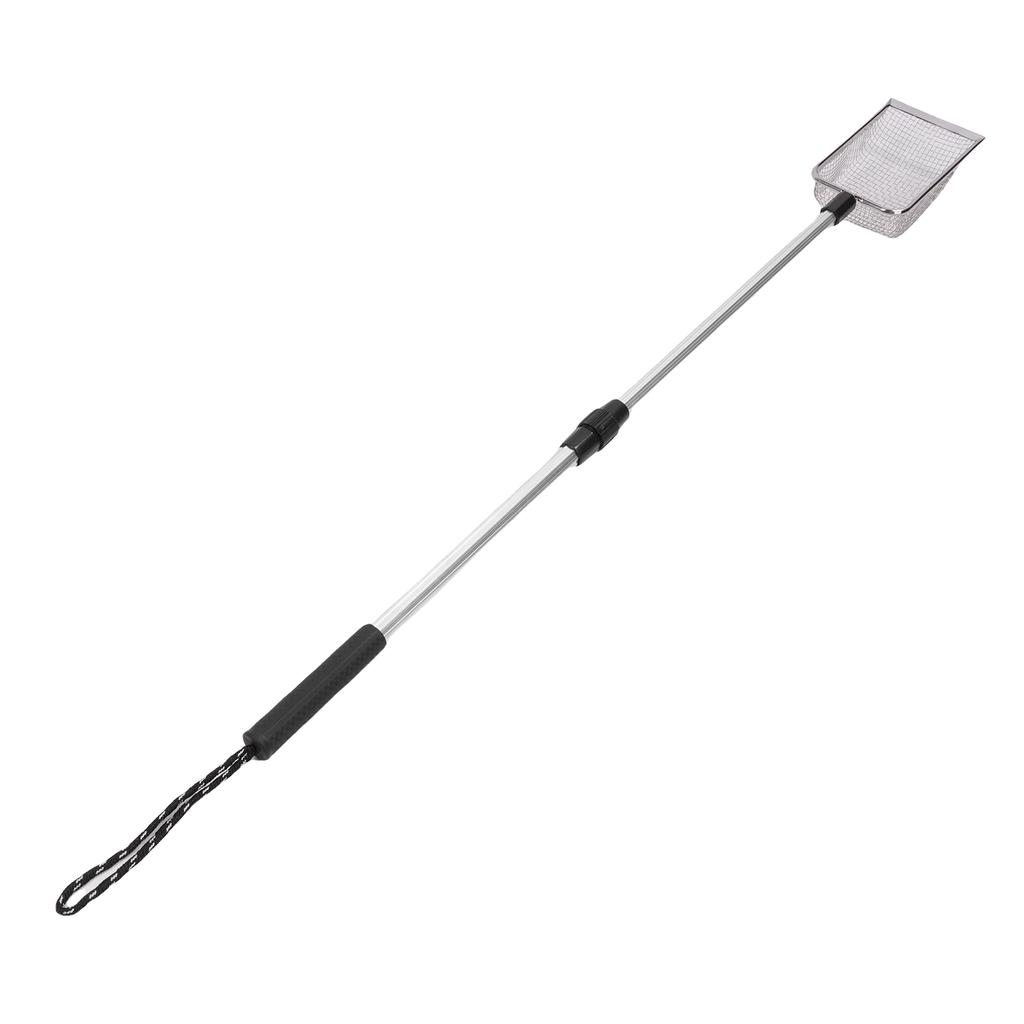 Раздвижная лопатка для кошачьего туалета с длинной ручкой, металлическая из нержавеющей стали, лопатка для куриного помета для лотка, курятника