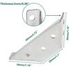 Stainless Steel Corner Bracket,Angle Code Corner Braces Multi-Angle Joint