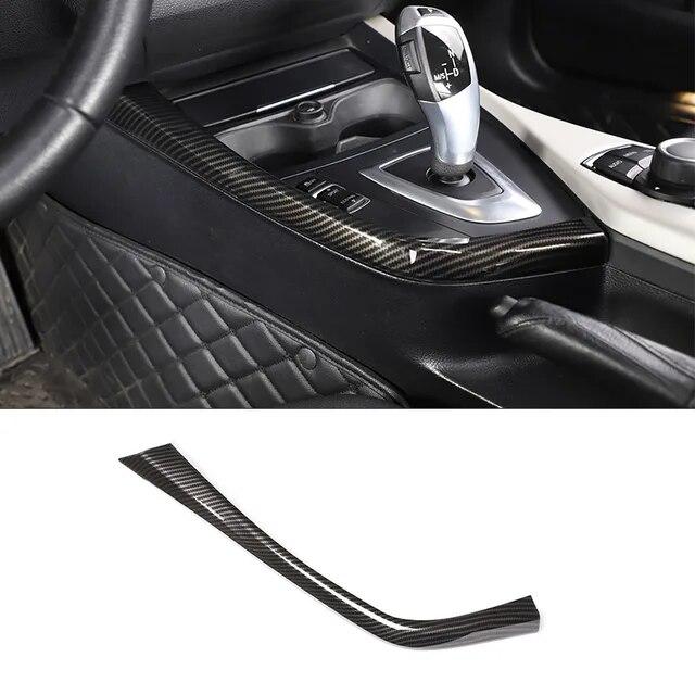 ABS углеродное волокно, автомобильный центр управления, украшение интерьера, наклейка для BMW 1 2 серии F20 F21 F22 F23 2012-2018, автомобильные аксессуары