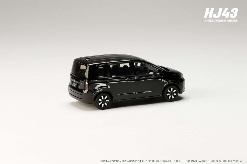 HJ43 Honda Freed Crystal Black Pearl Finished Product 1/43