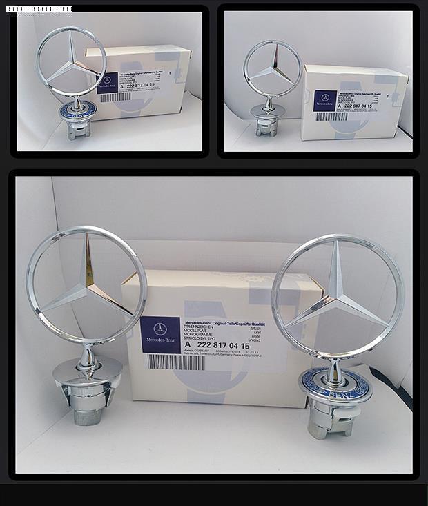 1 шт. 44 мм Эмблема капота двигателя автомобиля Аксессуары для переднего капота для Mercedes Benz AMG W204 W205 W203 W211 W212 W213 W201 W210 W124