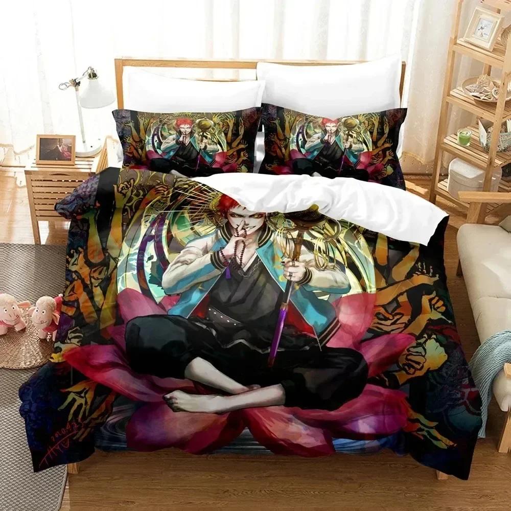 3D Print Hypnosis Mic Division Rap Battle Comfortable Duvet Quilt Cover Pillowcase Bedding Set Bedroom Decoration Home Textile