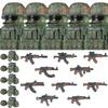 Военный Коммандос Спецназ Ru Swat Строительный Блок Современный Город Полиция Антонов ВДВ Фигурка Штурмовика Оружие Рюкзак Игрушки