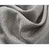 Paire double rideaux - Gris clair - 140 x 260 cm - Effet lin