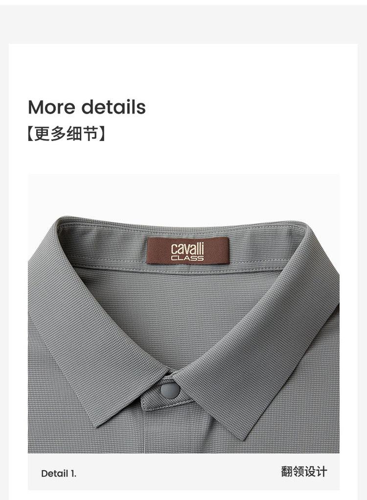 Classic and versatile letter logo: Spring and summer simple and clean men's short sleeved polo shirt
