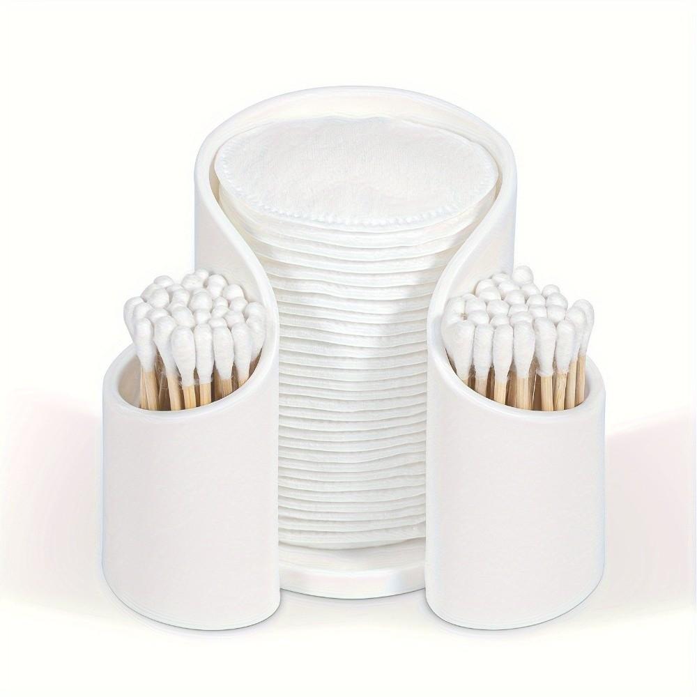 2IN1 Cotton Pad Holder Portable Dental Floss Dispenser New Storage Organizer for Cotton Pad