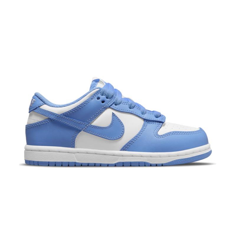 Nike Детские кроссовки Dunk Low "UNC" Кроссовки CW1588-103