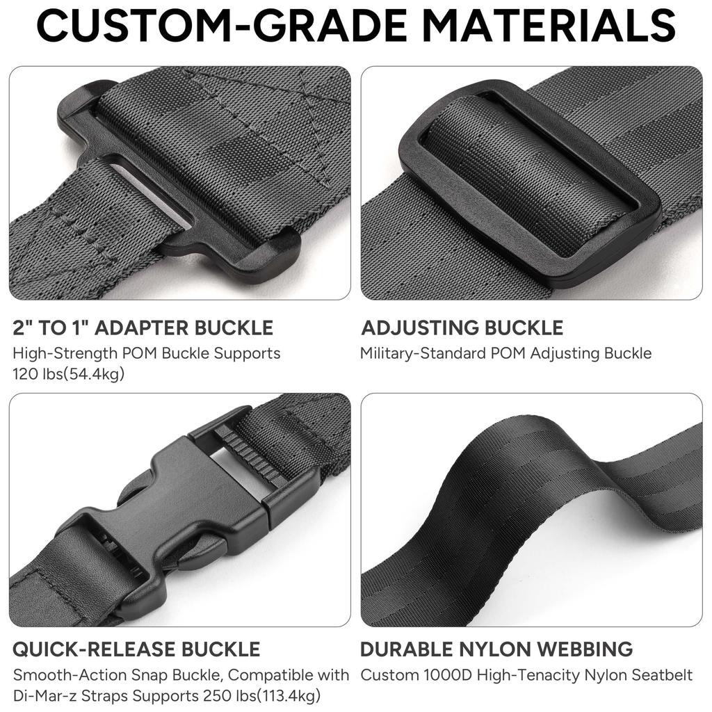 Нейлоновый ремень безопасности для гитары с пряжкой и зажимом для гитары [Amumu] Акустическая/Электрическая/Басовая