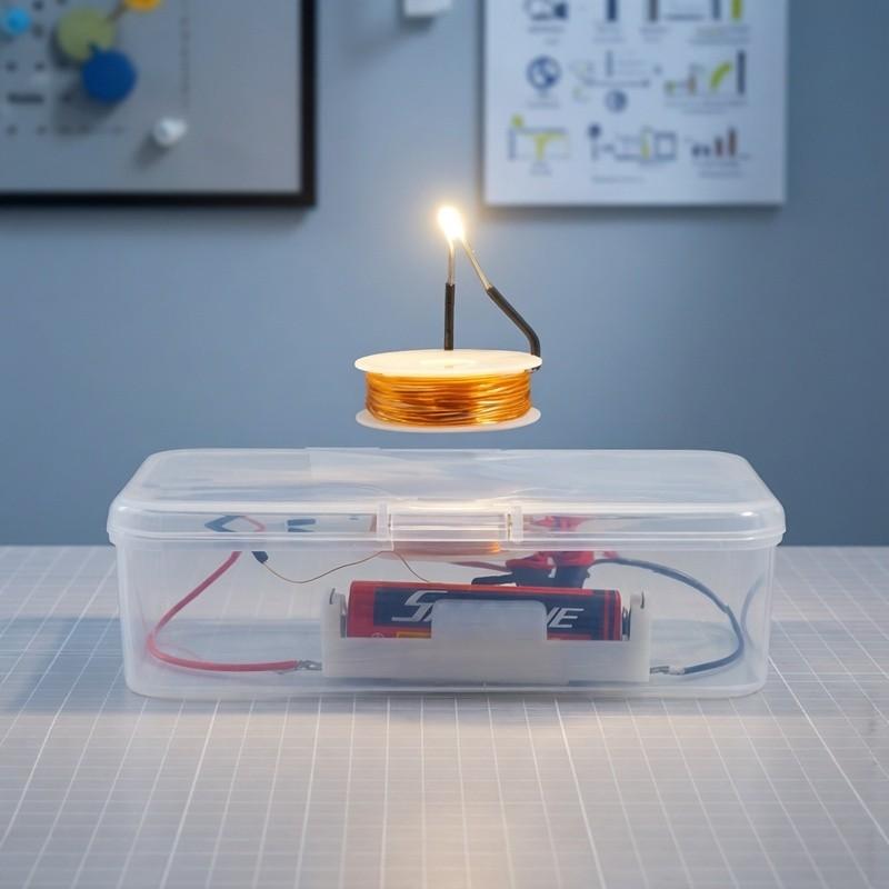 Electromagnetic Induction Diy Science Experiment Kit For Kids Primary School Electricity Popular Science Materials Space Taking