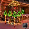 Magic Night, Solar Christmas Tree Lawn Light - Sparkling Outdoor Decorative Lighting, Christmas Outdoor Decoration, Christmas and New Year Gifts