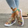 Women Sneakers Classic Fashion Embroidery Printing Style Breathable Sneakers Women Casual Comfortable Shoes for Women