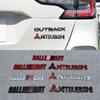 vhcp9 3D Car Body Side Sticker Trunk Badge for Mitsubishi L200 Pajero RALLIART ASX Lancer Outlander Mirage Eclipse Accessories