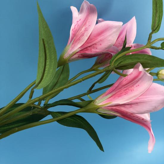 1 шт. поддельный цветок DIY широкое применение экологически чистый портативный цветочная композиция поддельный цветок лилии Декор для вечеринки