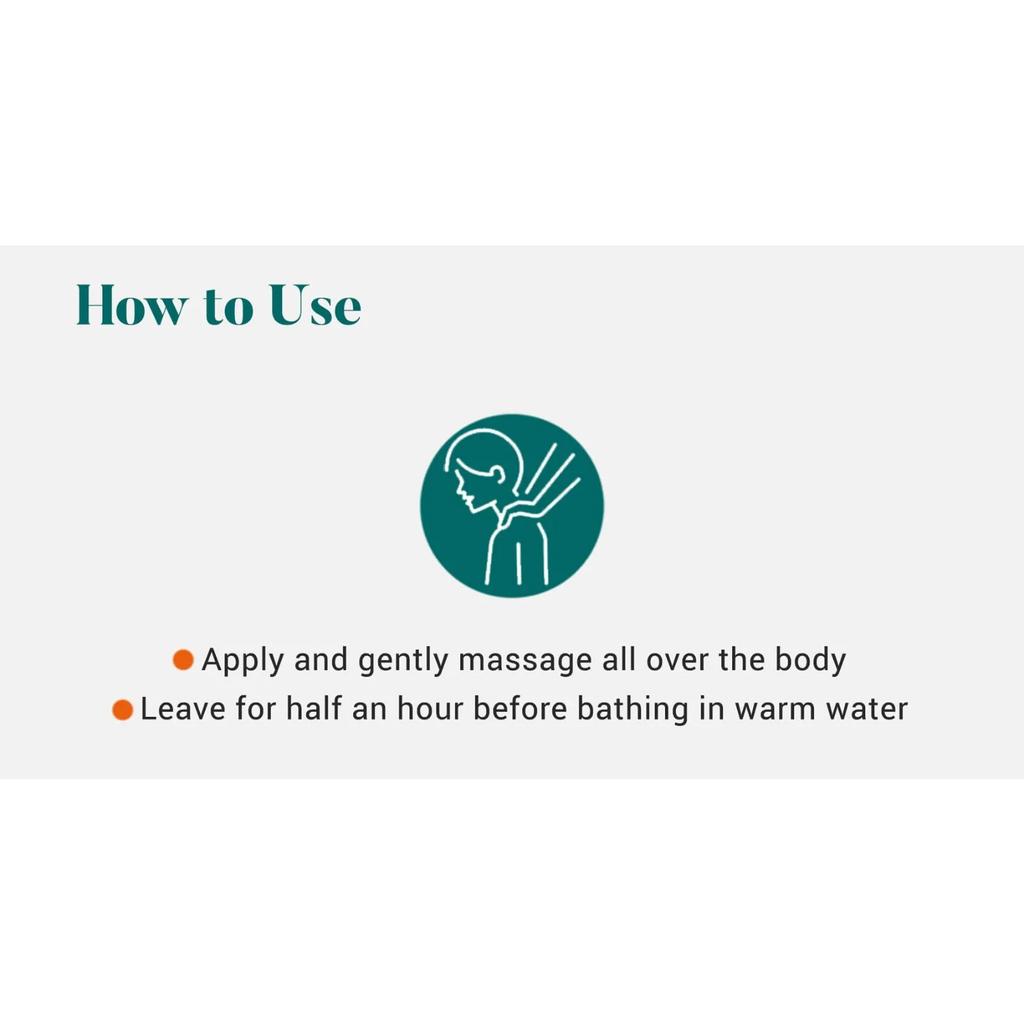 Himalaya Wellness Stress Relief Massage Oil 200ml Relieves Stress & Relaxes Body